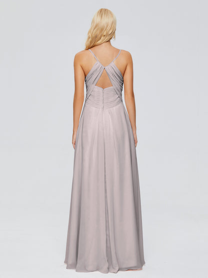 Hadley Spaghetti Straps Chiffon Bridesmaid Dresses