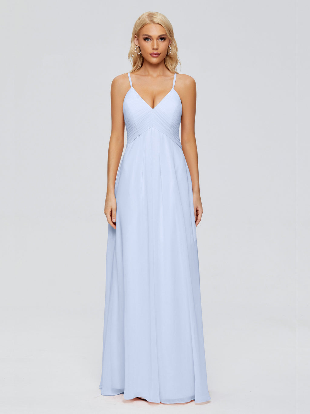 Hadley Spaghetti Straps Chiffon Bridesmaid Dresses