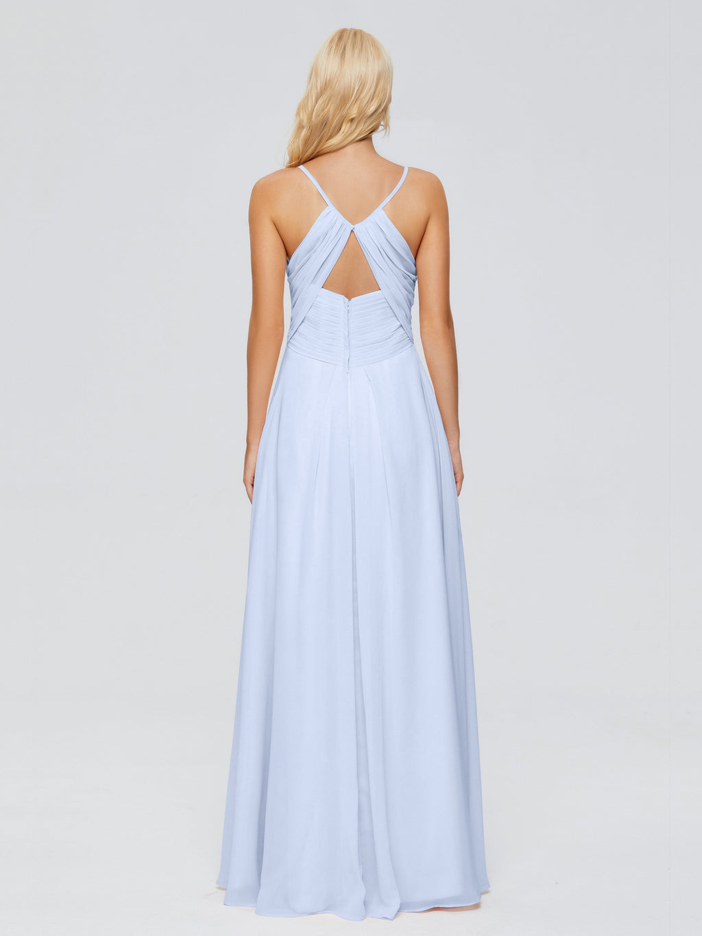 Hadley Spaghetti Straps Chiffon Bridesmaid Dresses