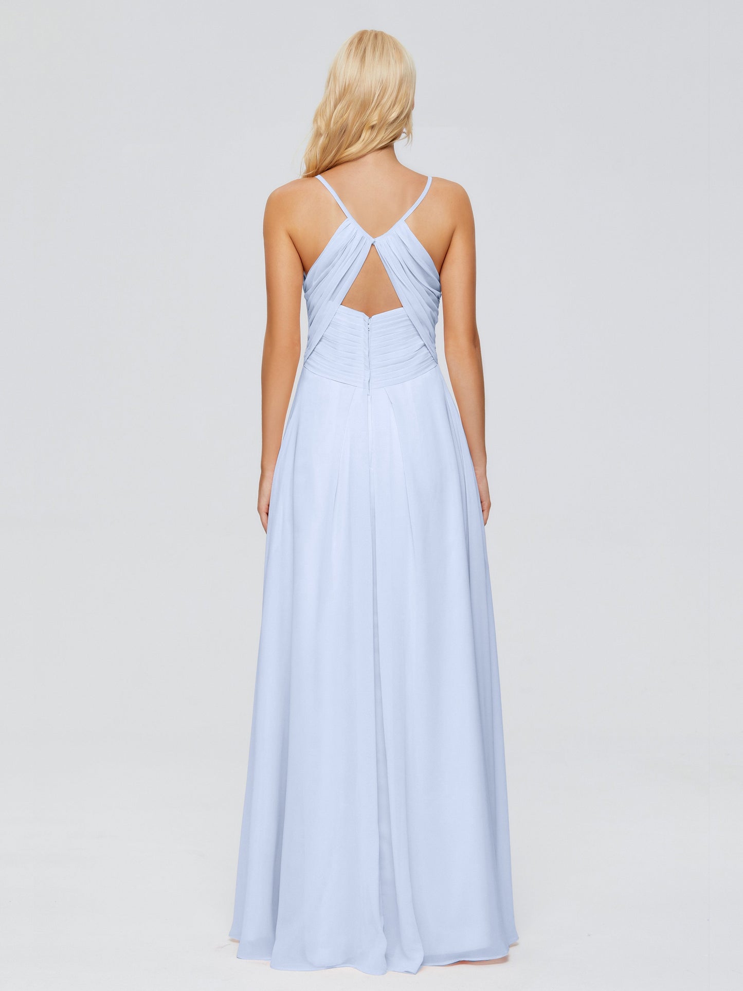 Hadley Spaghetti Straps Chiffon Bridesmaid Dresses