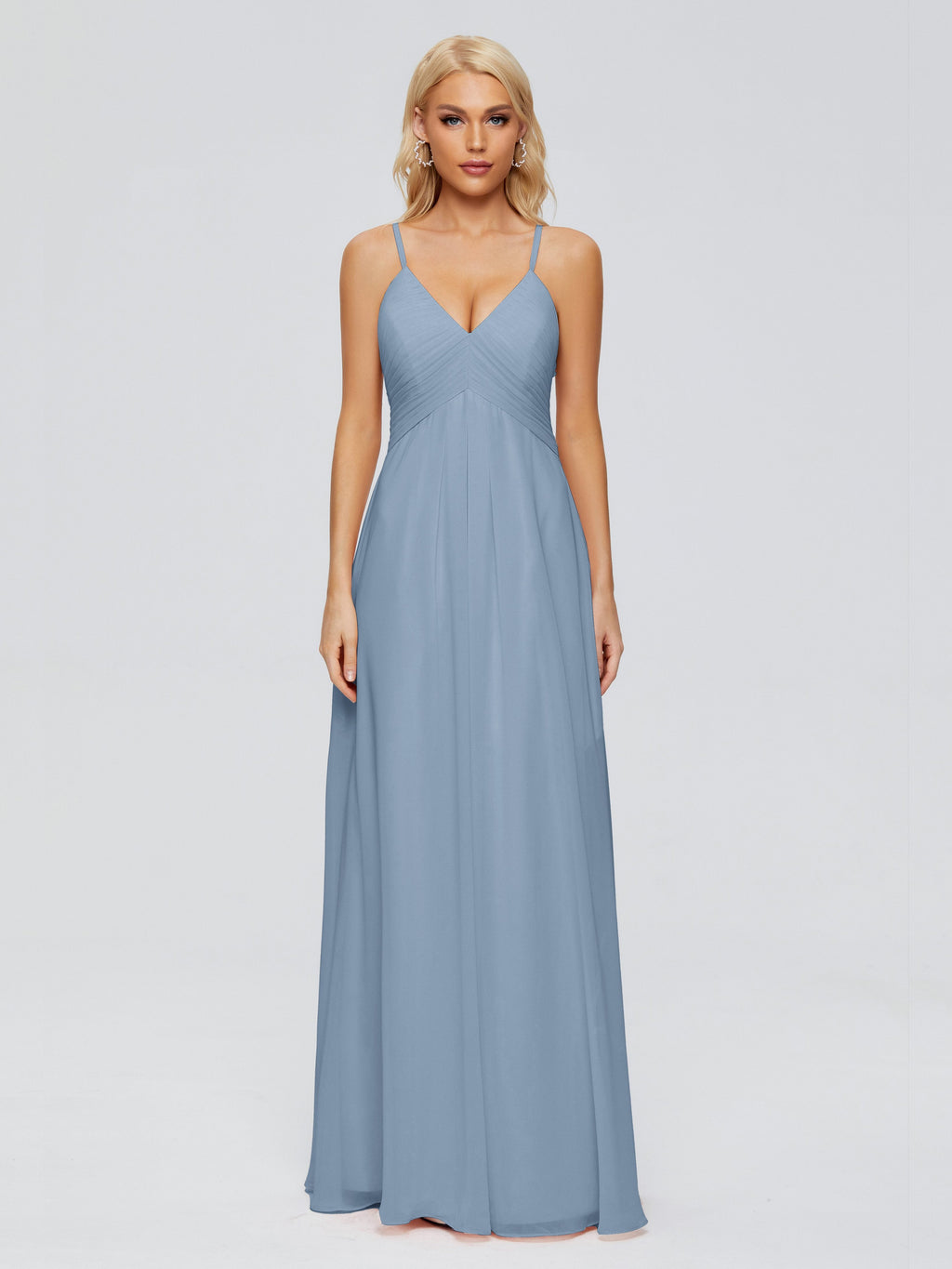 Hadley Spaghetti Straps Chiffon Bridesmaid Dresses
