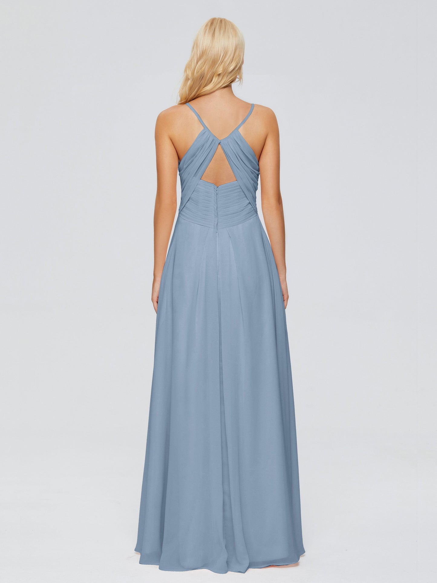 Hadley Spaghetti Straps Chiffon Bridesmaid Dresses