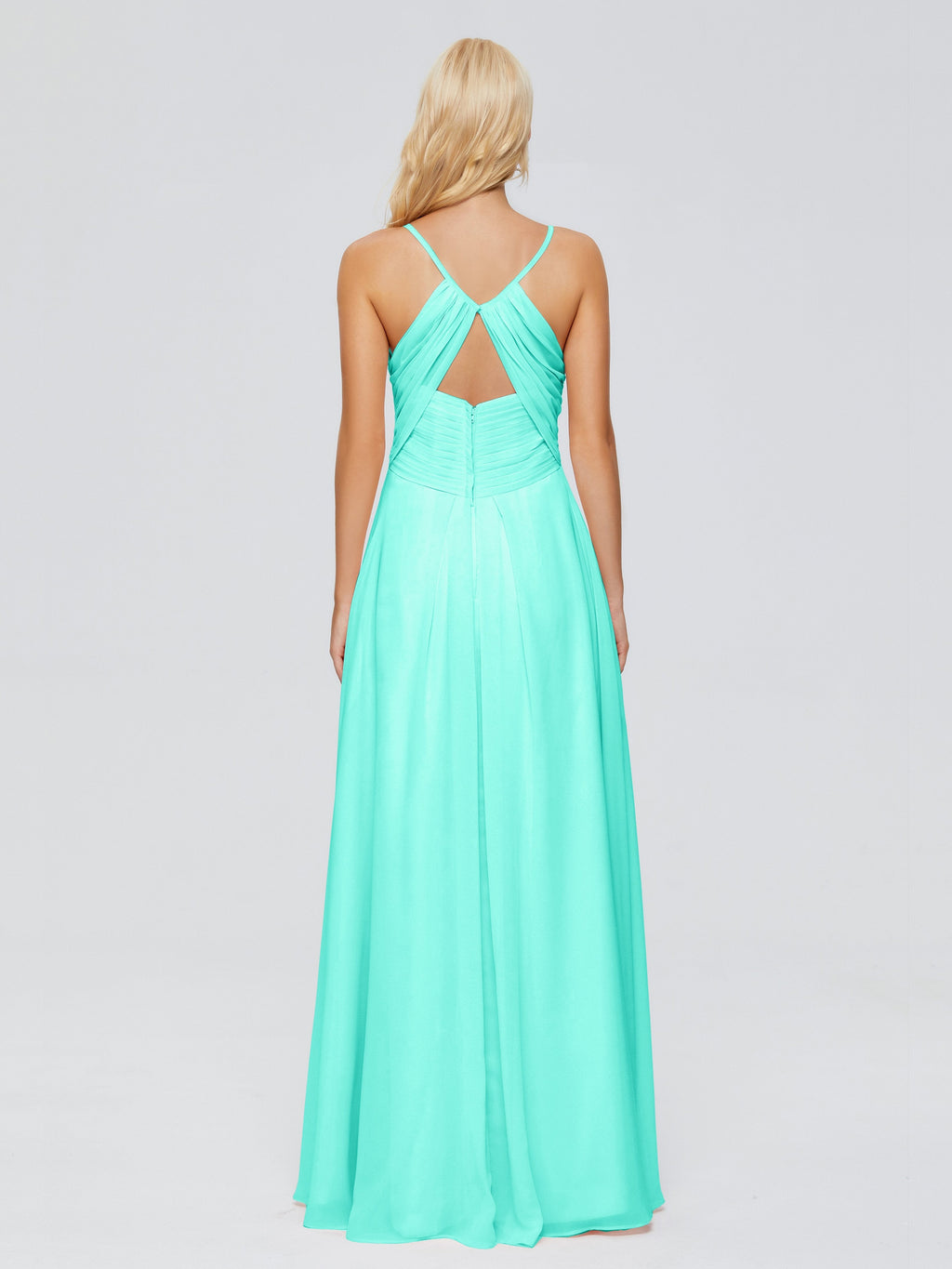 Hadley Spaghetti Straps Chiffon Bridesmaid Dresses