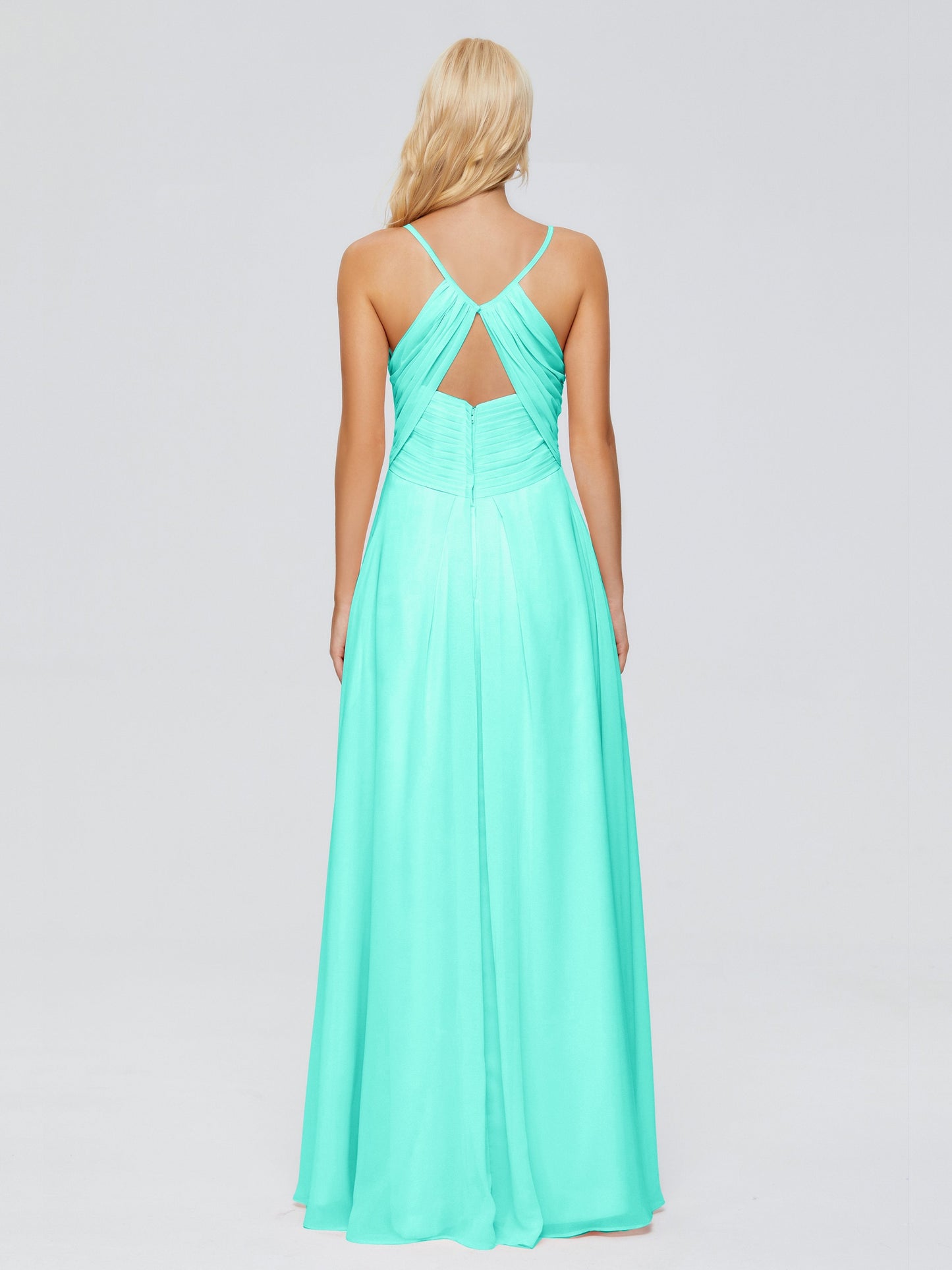 Hadley Spaghetti Straps Chiffon Bridesmaid Dresses