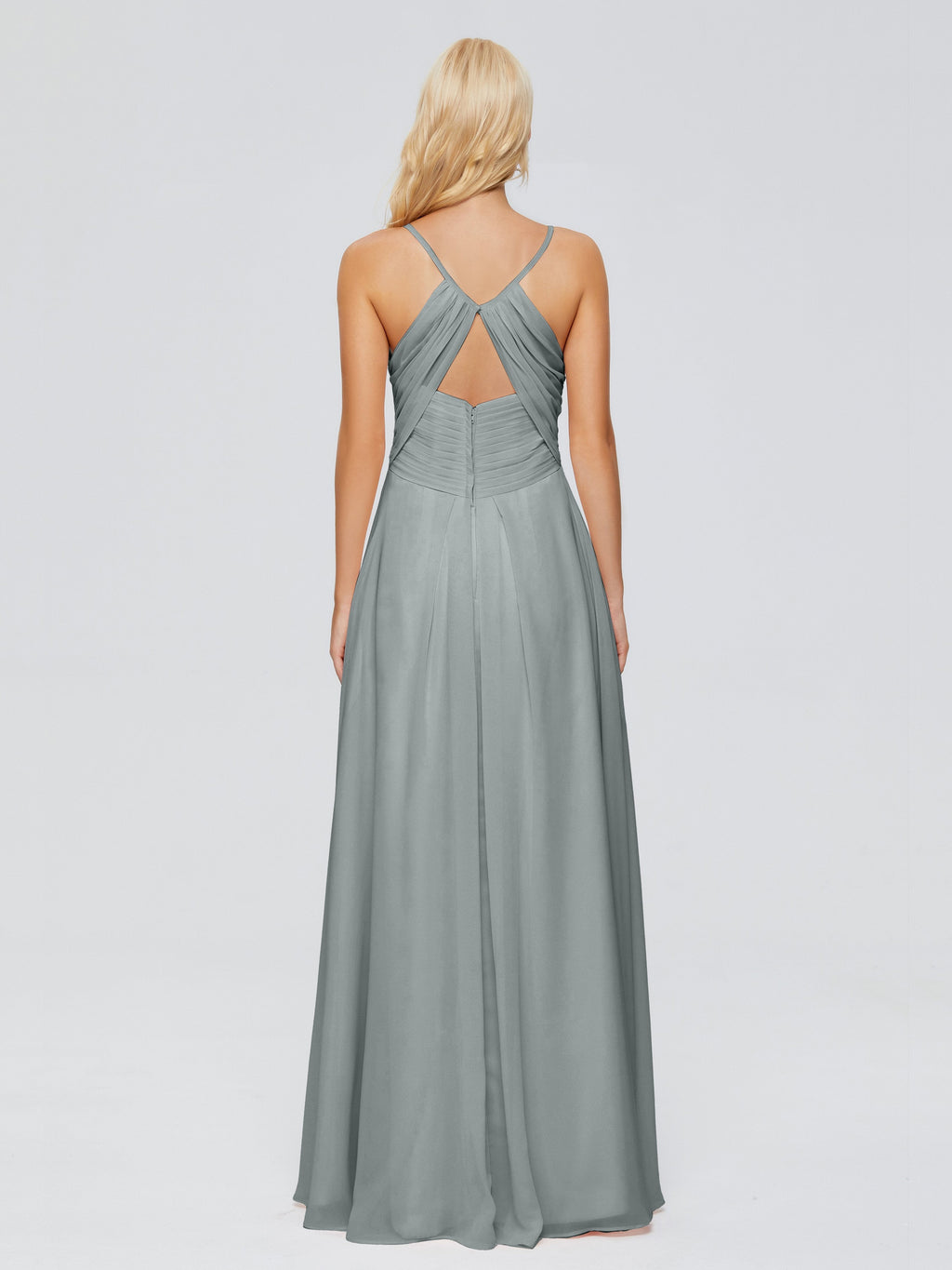 Hadley Spaghetti Straps Chiffon Bridesmaid Dresses