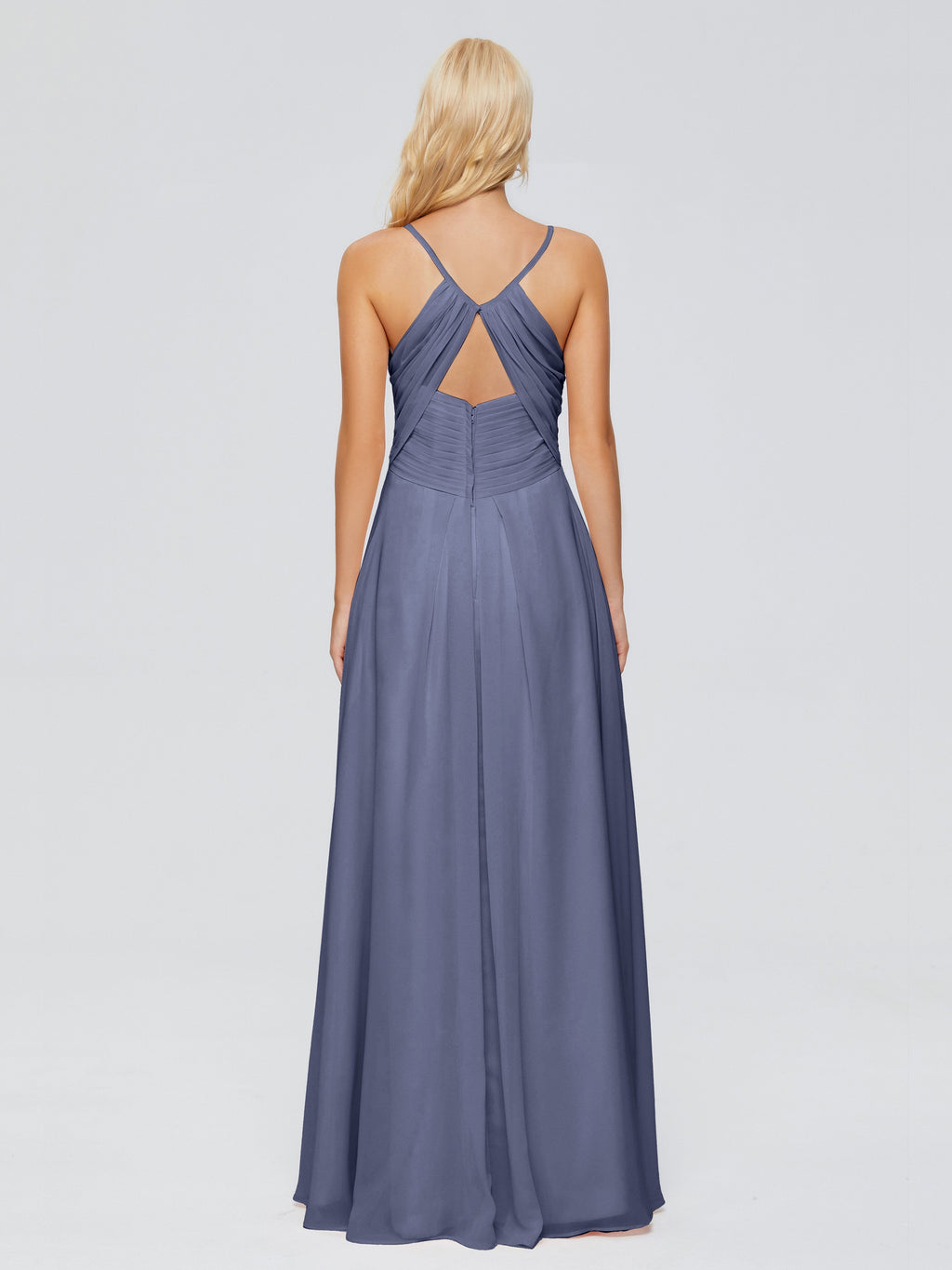 Hadley Spaghetti Straps Chiffon Bridesmaid Dresses