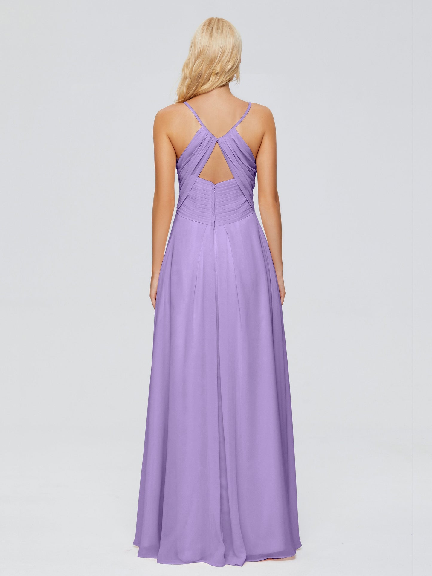 Hadley Spaghetti Straps Chiffon Bridesmaid Dresses