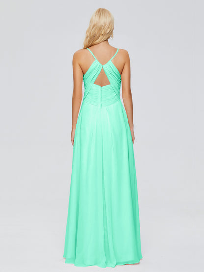 Hadley Spaghetti Straps Chiffon Bridesmaid Dresses