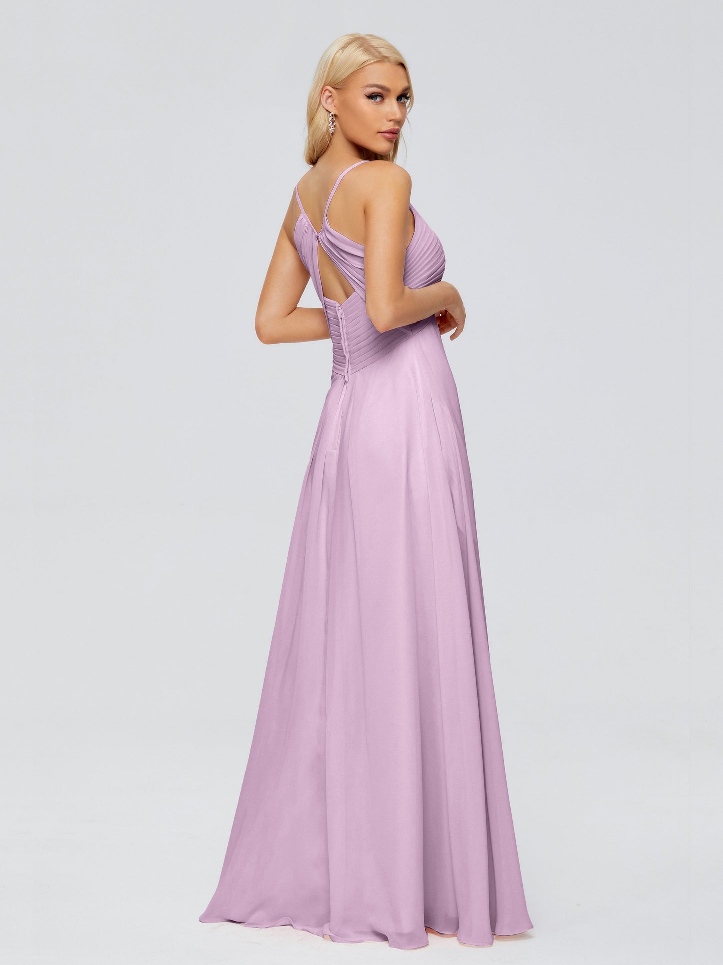 Hadley Spaghetti Straps Chiffon Bridesmaid Dresses