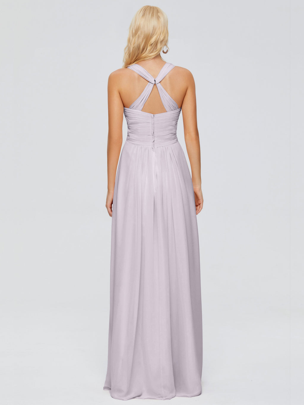 Josephine Spaghetti Straps Chiffon Bridesmaid Dresses