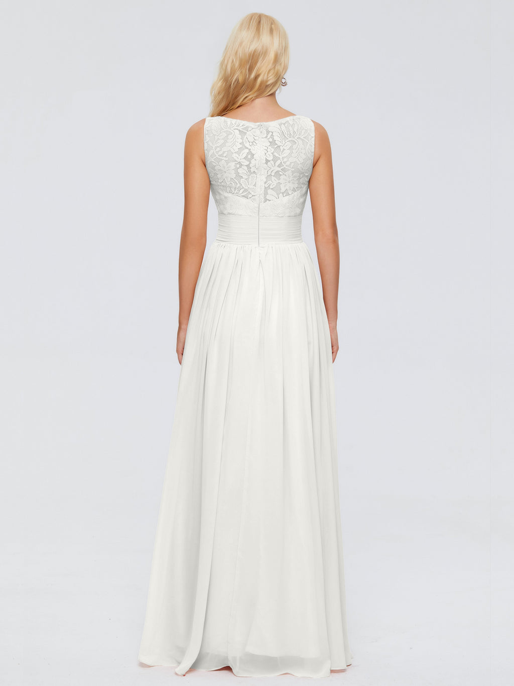 Kayla Straps Lace Chiffon Bridesmaid Dresses