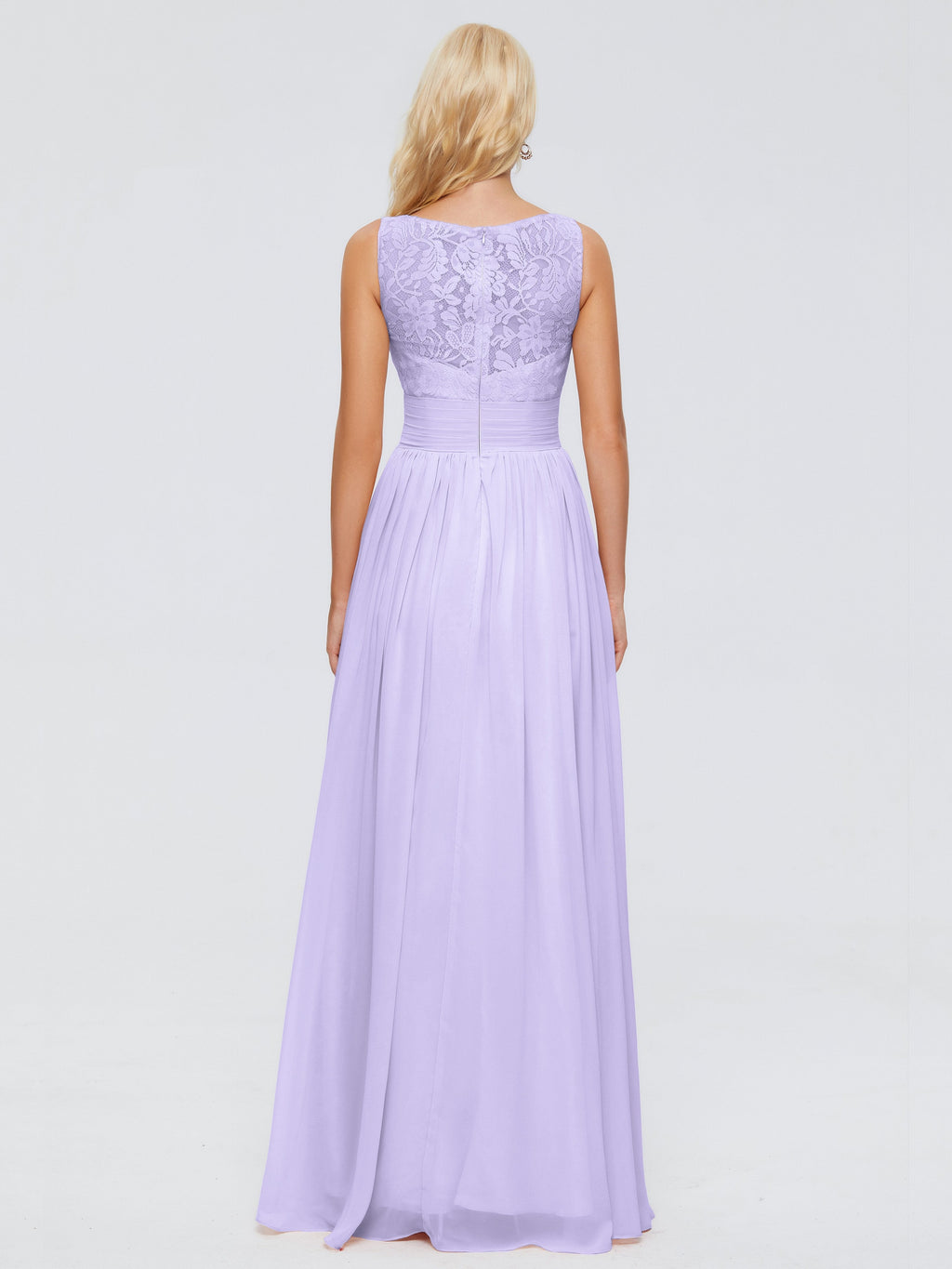 Kayla Straps Lace Chiffon Bridesmaid Dresses