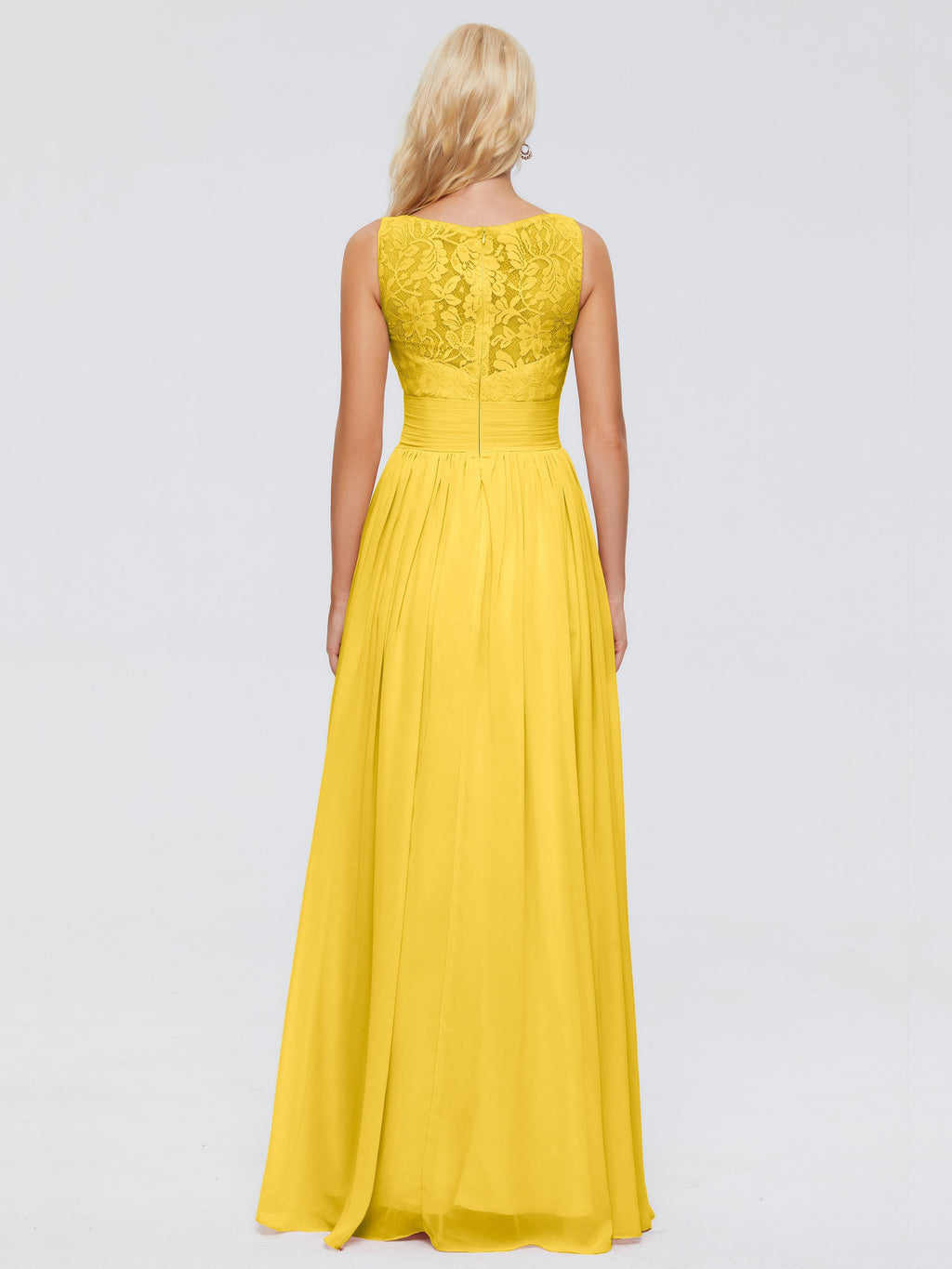 Kayla Straps Lace Chiffon Bridesmaid Dresses