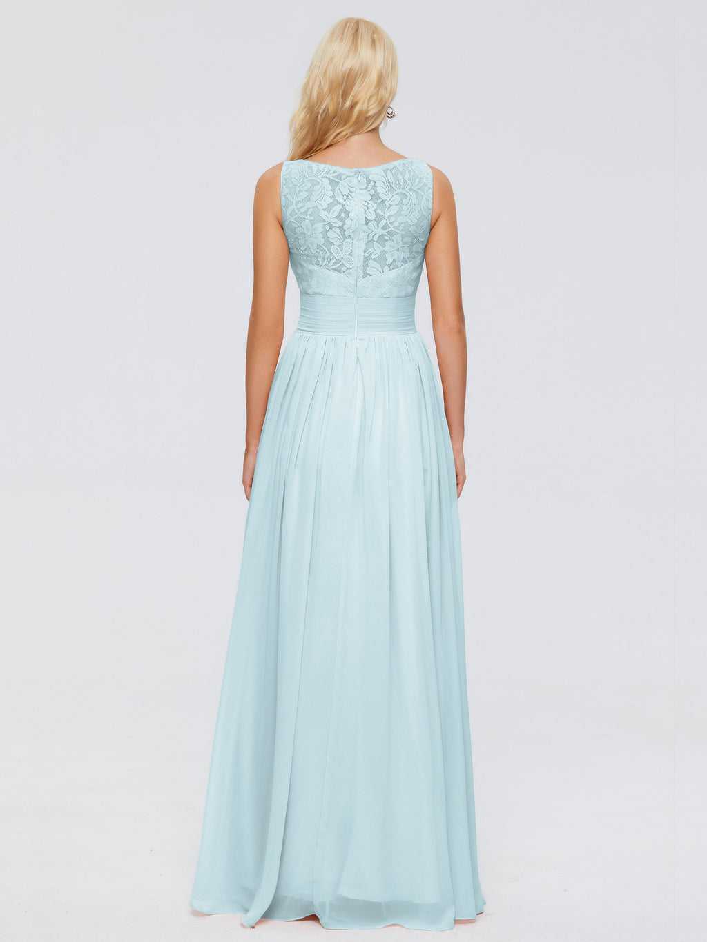 Kayla Straps Lace Chiffon Bridesmaid Dresses