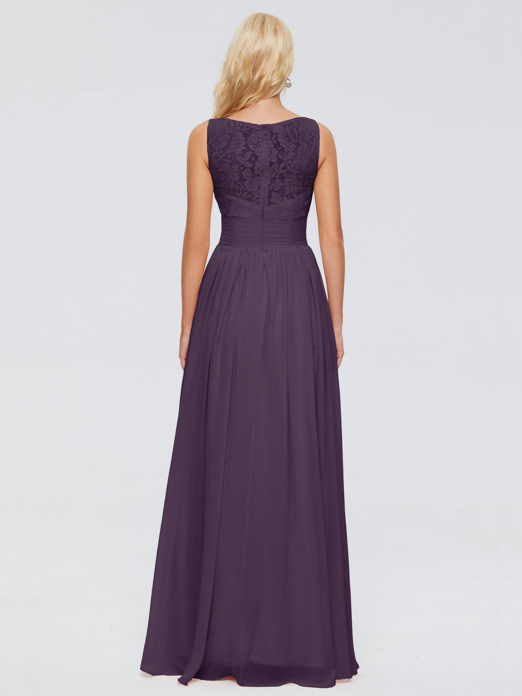 Kayla Straps Lace Chiffon Bridesmaid Dresses