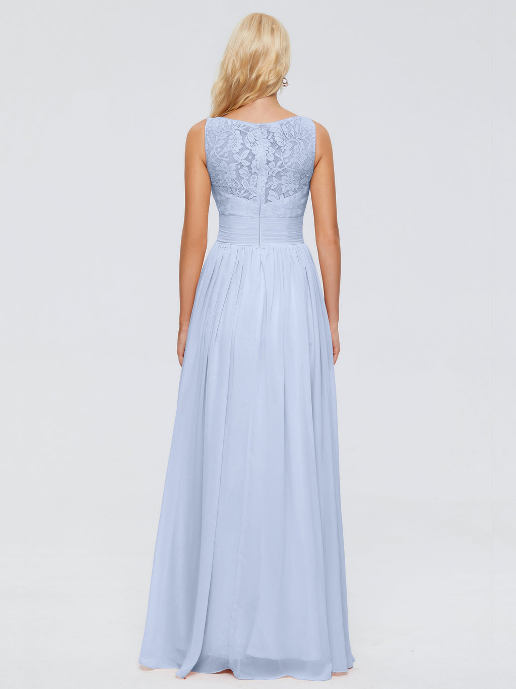 Kayla Straps Lace Chiffon Bridesmaid Dresses