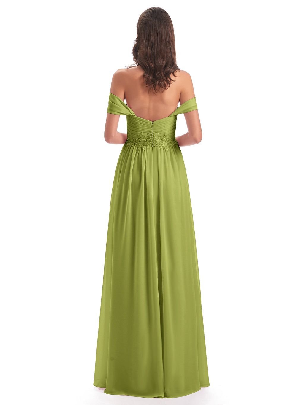 Sonia Off The Shoulder Bridesmaid Dresses With Appliques