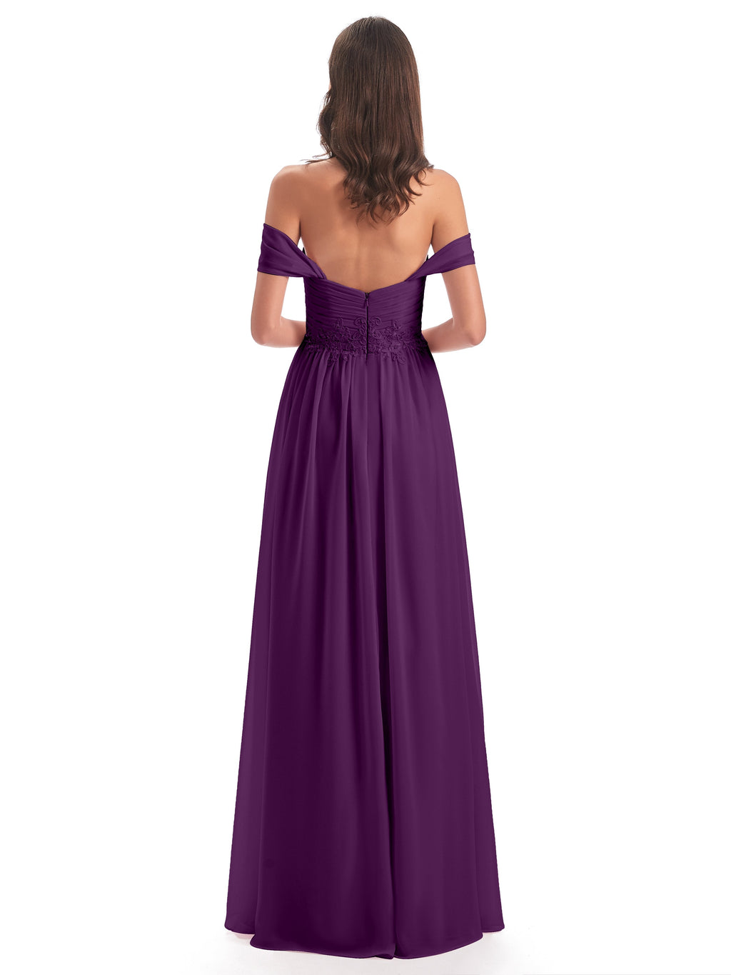 Sonia Off The Shoulder Bridesmaid Dresses With Appliques