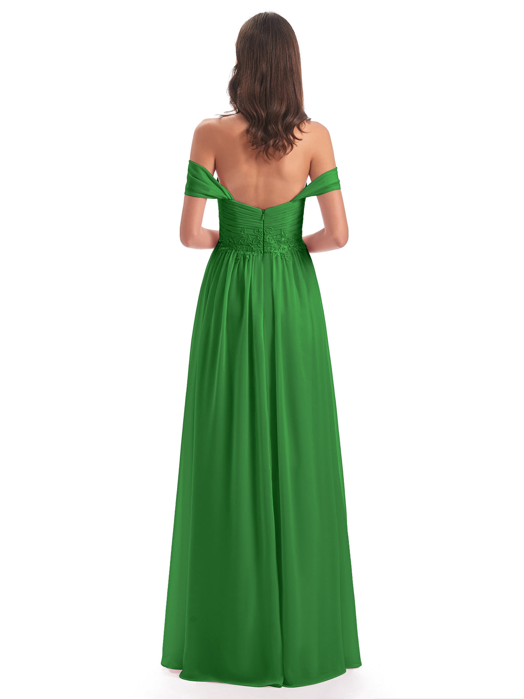 Sonia Off The Shoulder Bridesmaid Dresses With Appliques