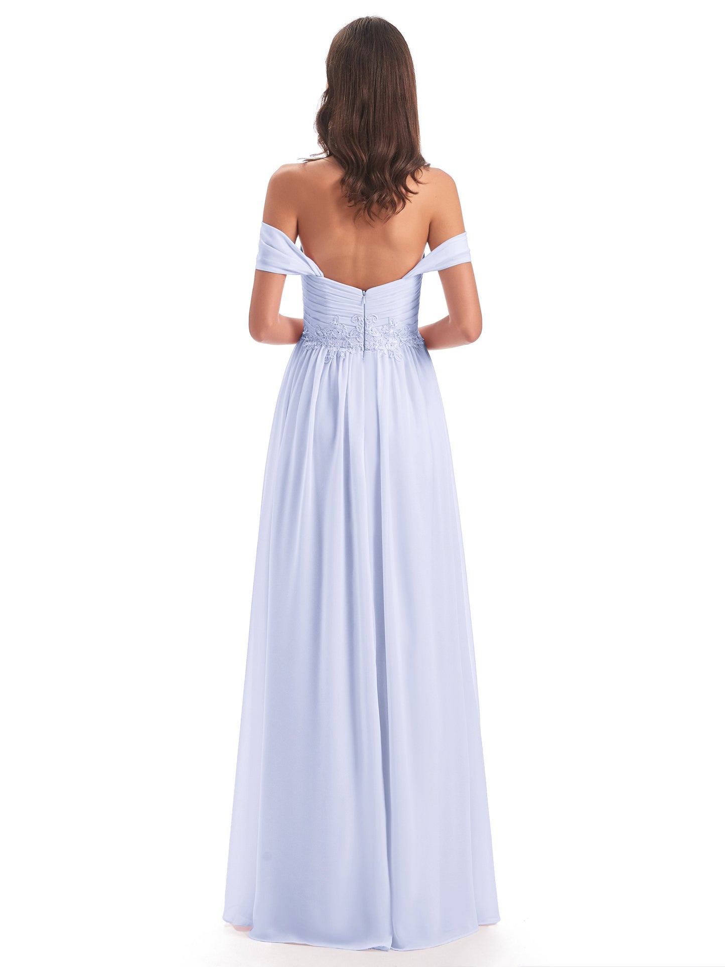 Sonia Off The Shoulder Bridesmaid Dresses With Appliques