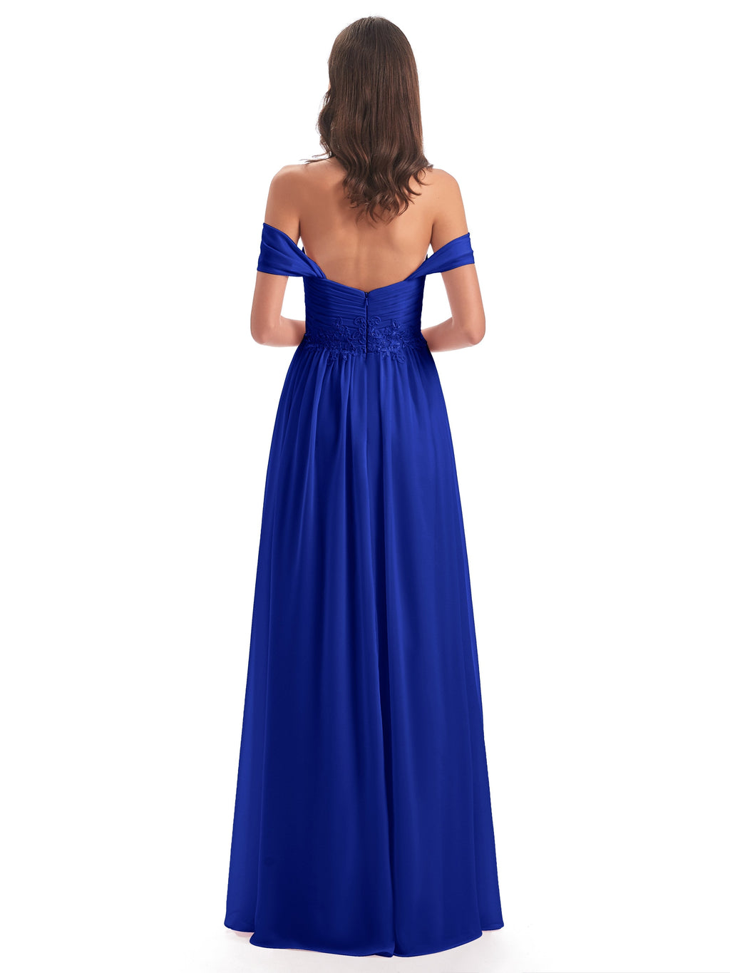 Sonia Off The Shoulder Bridesmaid Dresses With Appliques