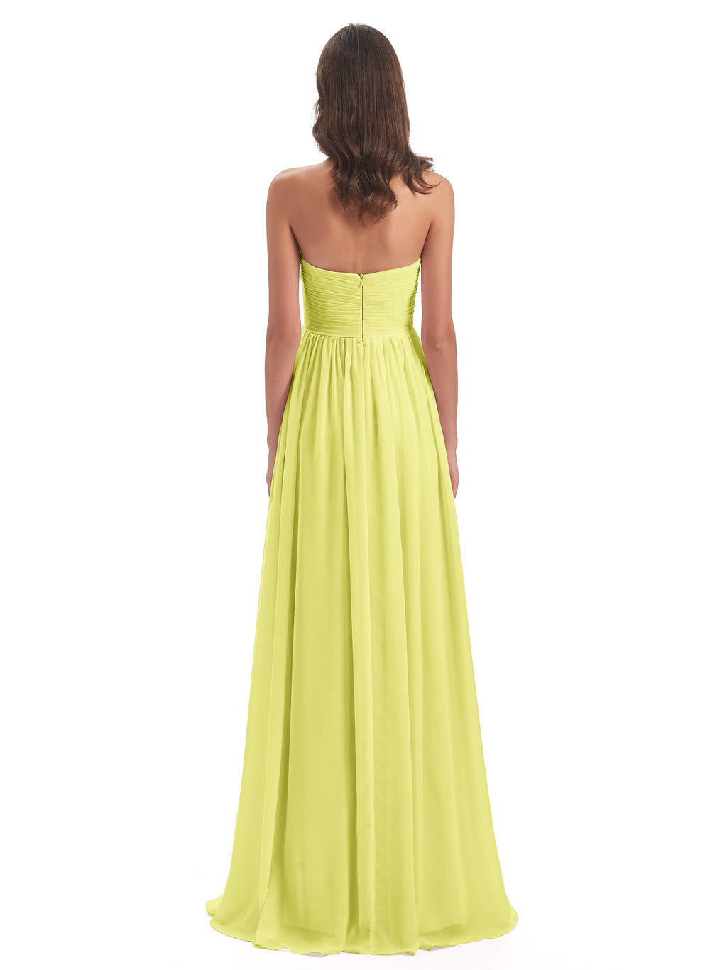 Sunny Floor Length Sweetheart Chiffon Bridesmaid Dresses