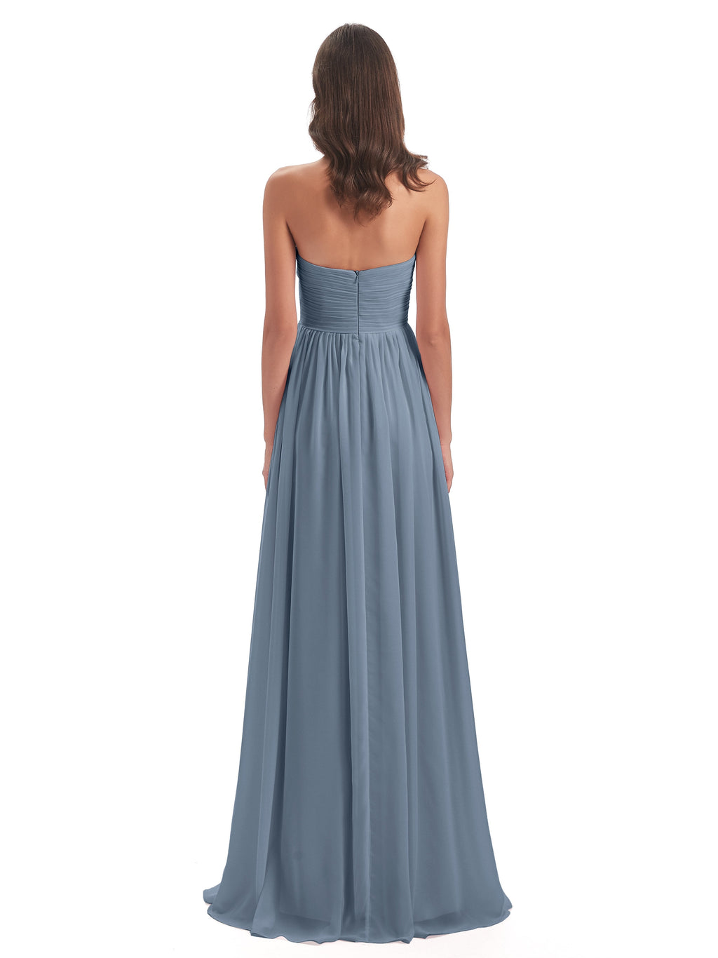 Sunny Floor Length Sweetheart Chiffon Bridesmaid Dresses