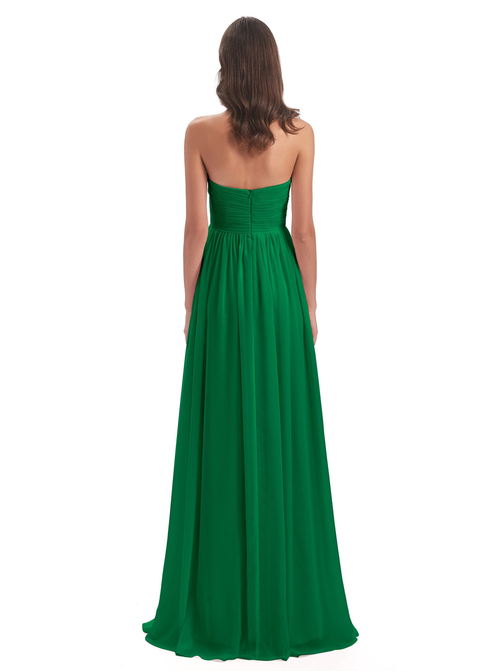 Sunny Floor Length Sweetheart Chiffon Bridesmaid Dresses