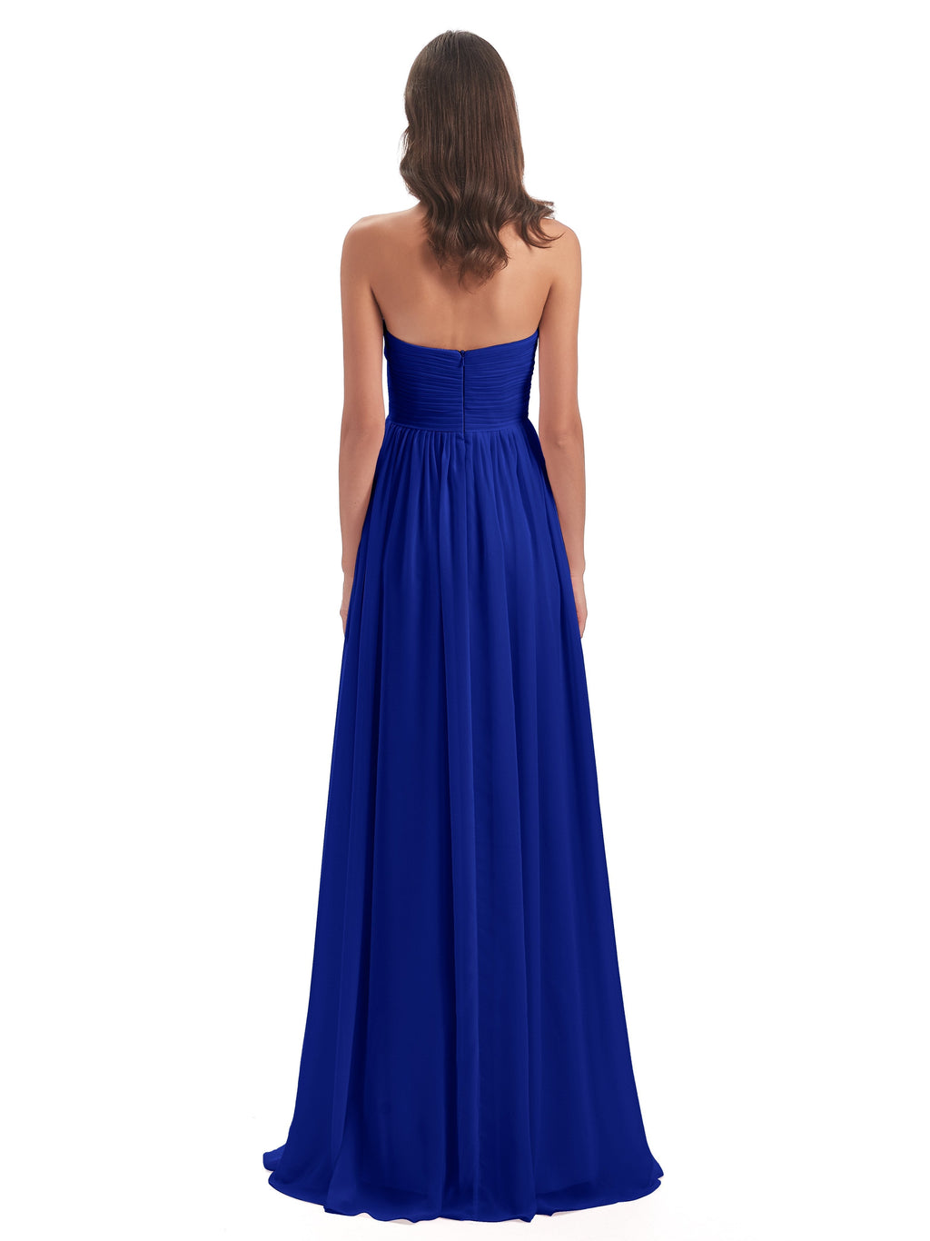 Sunny Floor Length Sweetheart Chiffon Bridesmaid Dresses
