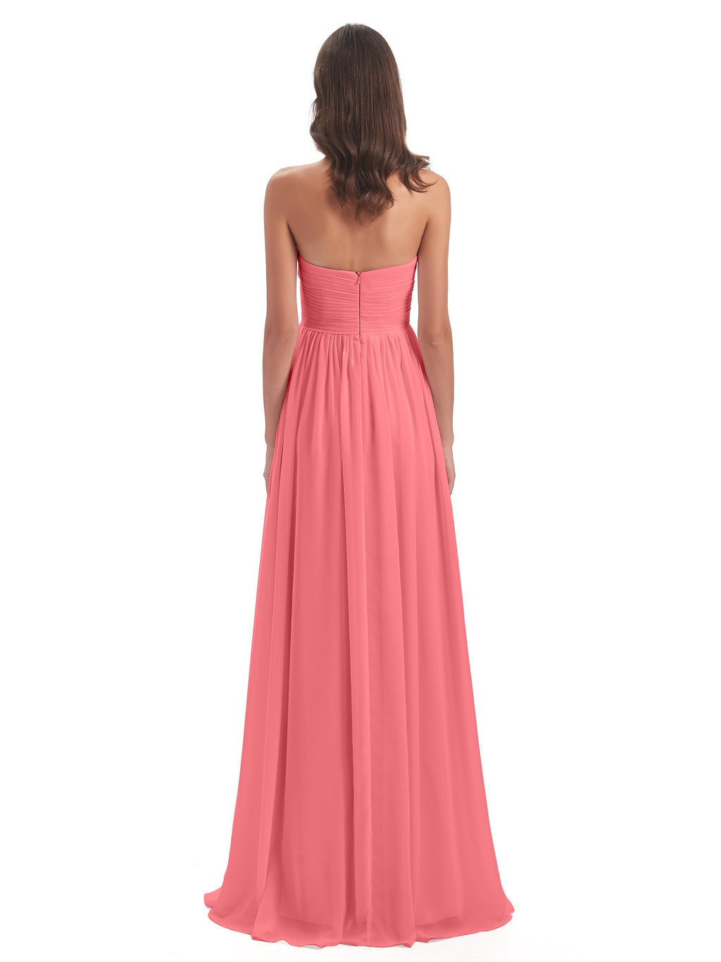 Sunny Floor Length Sweetheart Chiffon Bridesmaid Dresses
