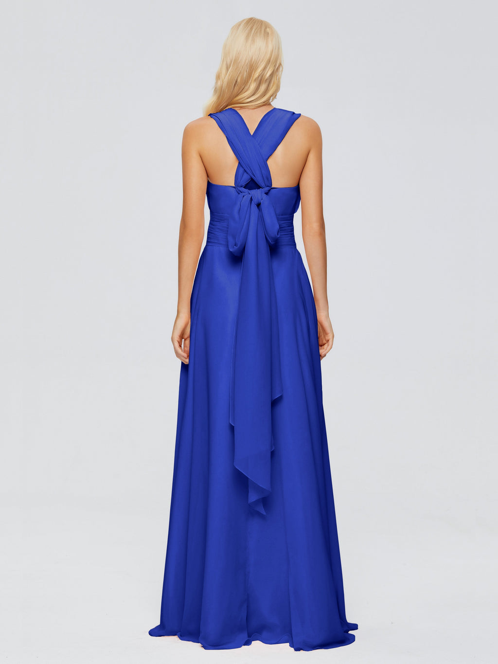 Ximena Straps Ribbon Chiffon Bridesmaid Dresses