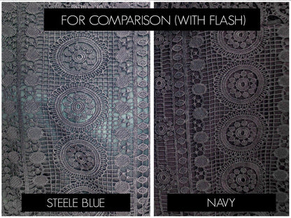 Giselle Dress - Steel Blue