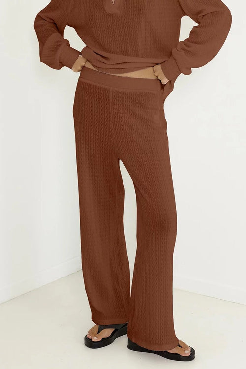 Avery Pant - Chestnut