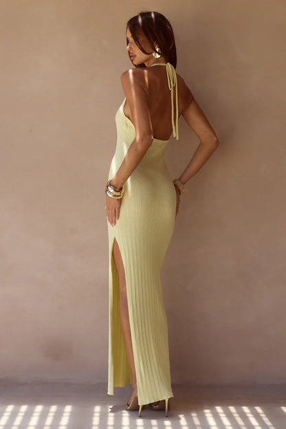 Lilabelle Maxi Dress - Lemon