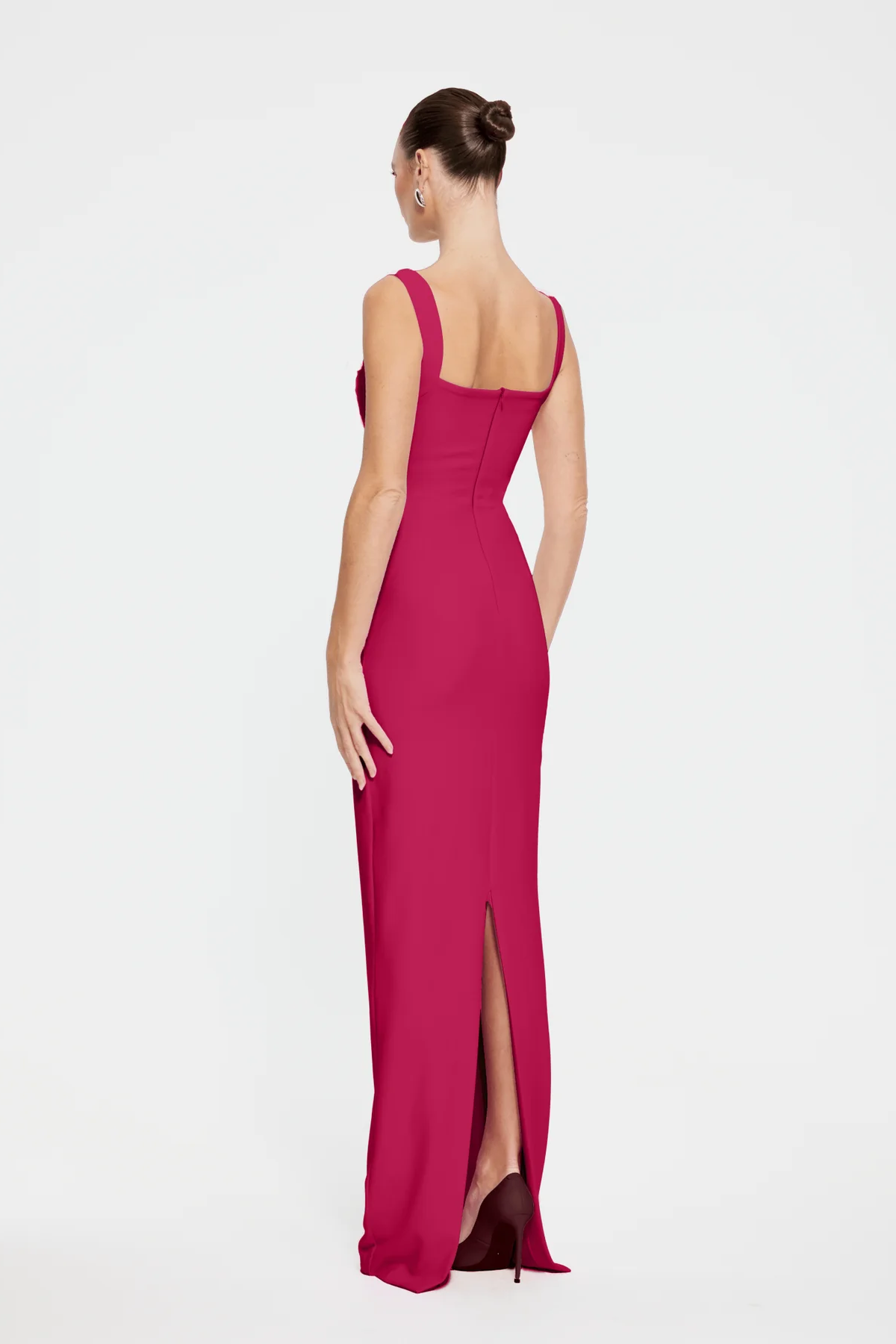 Marbella Gown - Raspberry