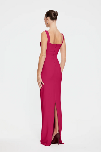 Marbella Gown - Raspberry