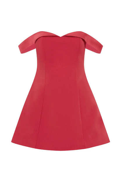 Ebony Mini Dress - Watermelon