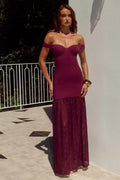 Shayla Maxi Dress - Wine