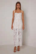 Alessandra Dress - White