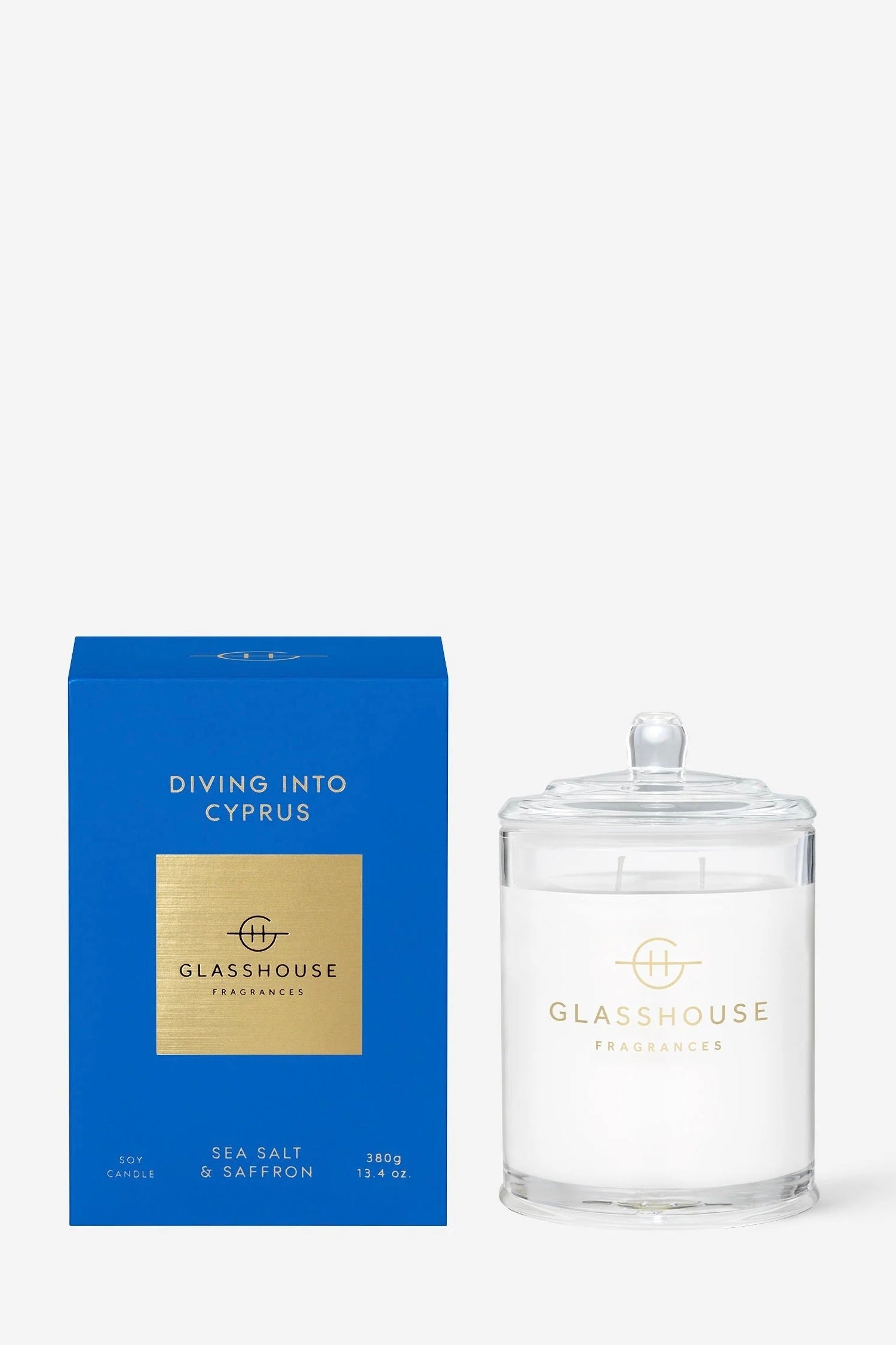 Glasshouse Diving Into Cyprus Candle