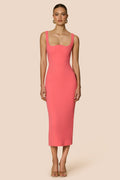 Nookie Elle Midi Dress - Pink