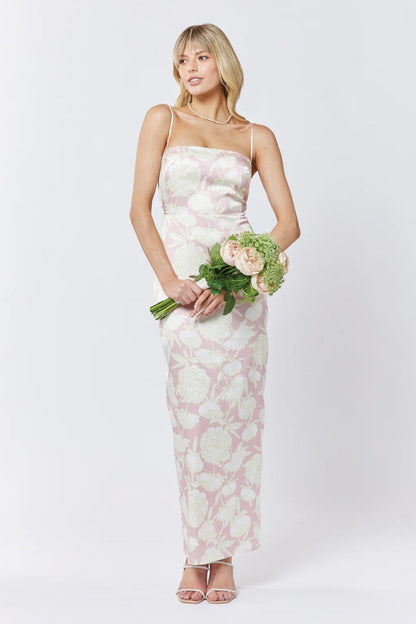 Valeria Floral Dress - Pink