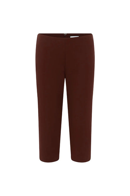 Gisele Capri Pants - Chocolate