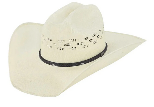 Justin Bent Rail Falcon Bangora Western Straw Hat