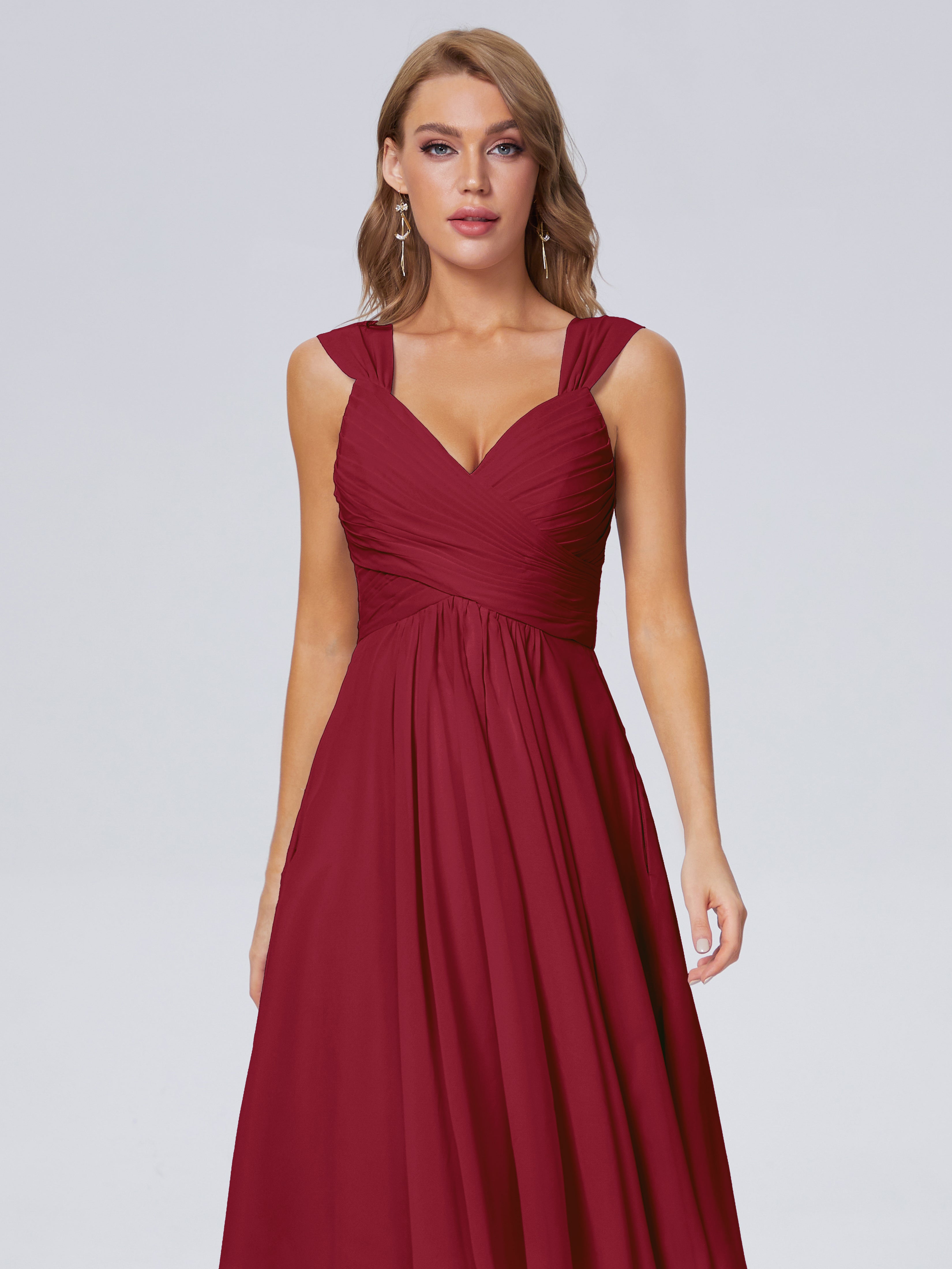 Mya Best Short Bridesmaid Dresses With Bowknot
