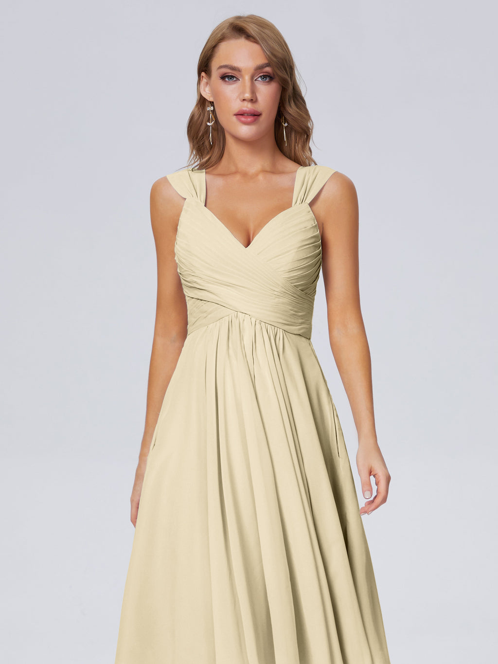 Mya Best Short Bridesmaid Dresses With Bowknot