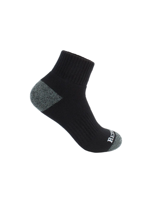 Redback Men’s Bamboo Quarter Sock Black