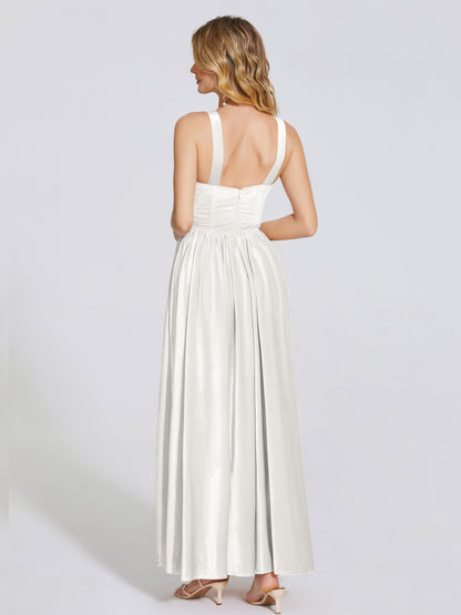 Brynlee Sweetheart Velvet A-line Bridesmaid Dress