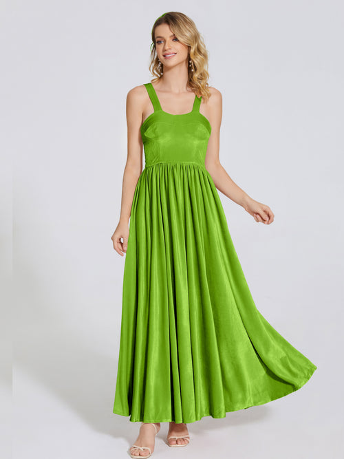 Brynlee Sweetheart Velvet A-line Bridesmaid Dress