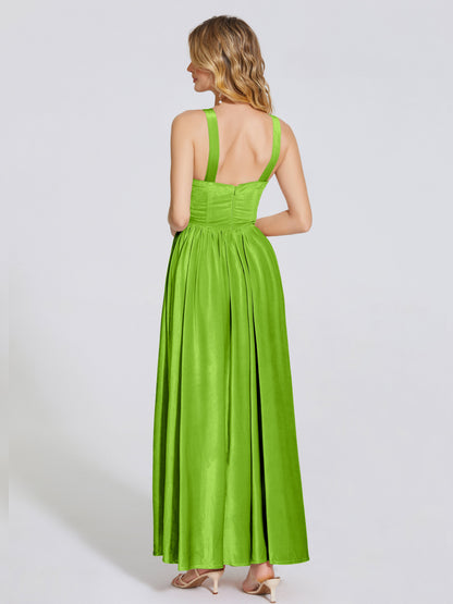 Brynlee Sweetheart Velvet A-line Bridesmaid Dress